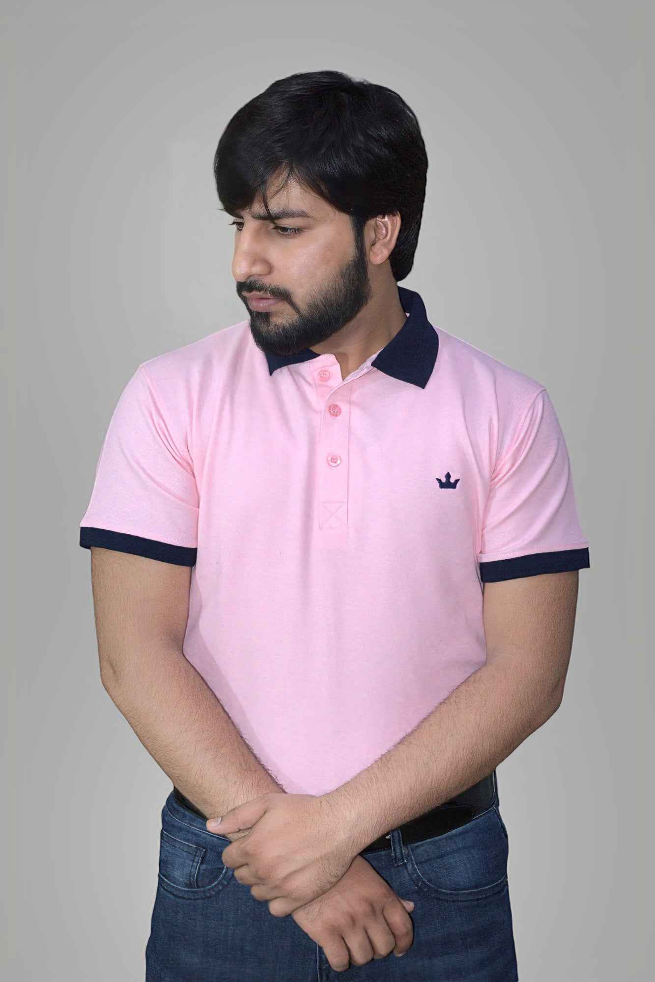 Gambluss plain Pique Polo- Blushing - Gambluss Wardrobe
