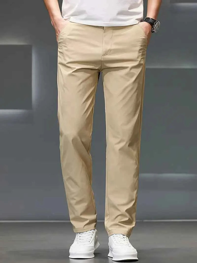 Gambluss Camel Twill Cotton Pant
