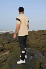 Gambluss Athleisure Dryfit Tracksuit- Milky/Black