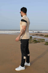 Gambluss Athleisure Dryfit Tracksuit- Milky/Black