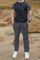 Gambluss Street-Sport Hybrid Dryfit Tracksuit- Black