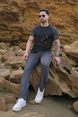 Gambluss Street-Sport Hybrid Dryfit Tracksuit- Black