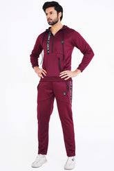 Gambluss Rocco Sports Tracksuit- Burgundy