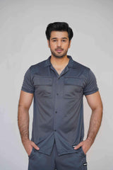 Gambluss Safari Summer tracksuit - charcoal - Gambluss Wardrobe