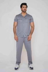 Gambluss Safari Summer tracksuit - Silver - Gambluss Wardrobe