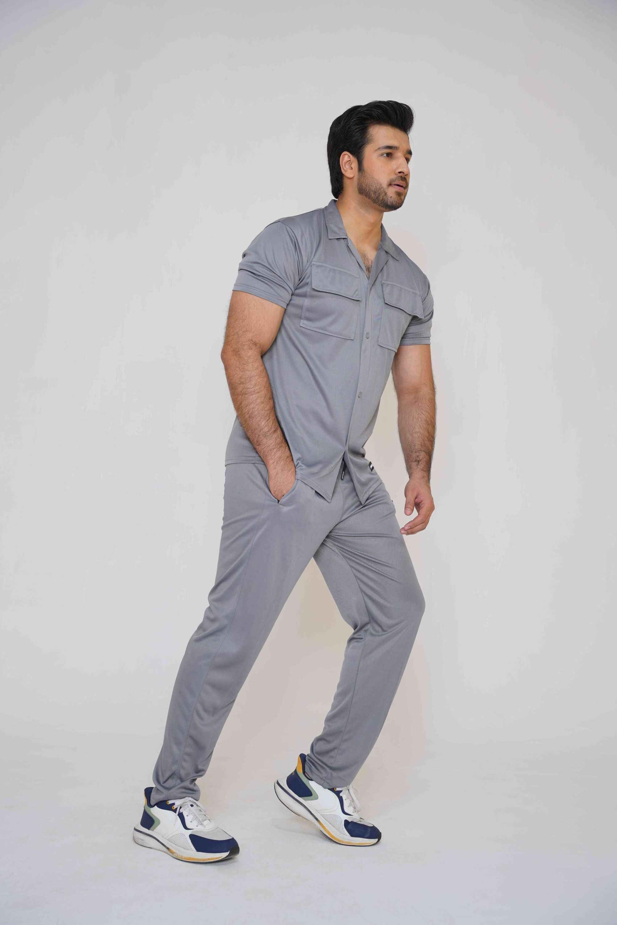 Gambluss Safari Summer tracksuit - Silver - Gambluss Wardrobe