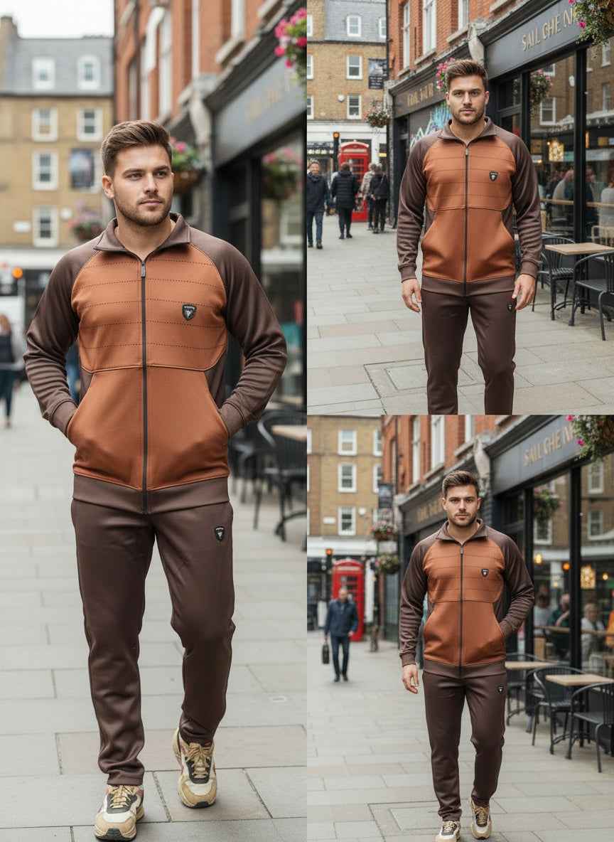 Gam Urban Vogue winter Tracksuit-Brown