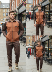 Gambluss Urban Vogue winter Tracksuit-Brown
