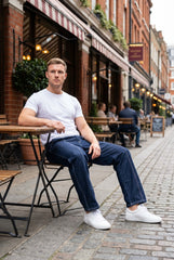 Gambluss Designer Relaxed-Fit Pant- Dark Navy - Gambluss Wardrobe