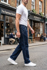 Gambluss Designer Relaxed-Fit Pant- Dark Navy - Gambluss Wardrobe