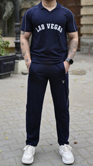 Gambluss Las-Vegas Cotton Twinset- Navy