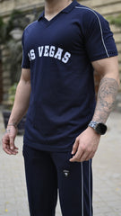 Gambluss Las-Vegas Cotton Twinset- Navy
