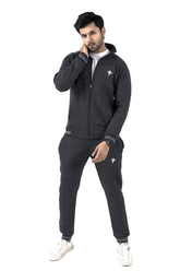 Vivid Essential Winter Tracksuit -Granite