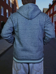 Gambluss Zinc Winter Hoodie – Chain Yarn Fleece 350 GSM with Fur Inner