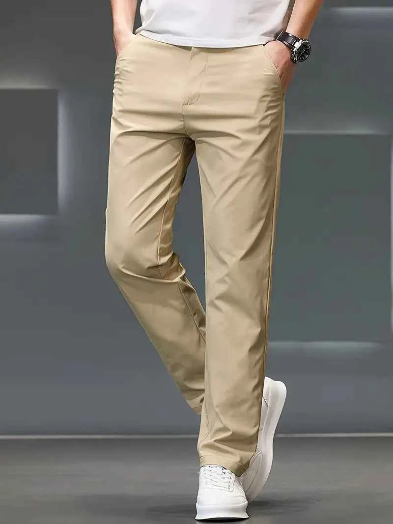 Gambluss Camel Twill Cotton Pant