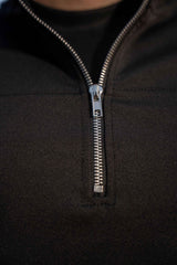 Gam Black Velocity Tracksuit | Imported Scuba Fabric 4-Way Stretch