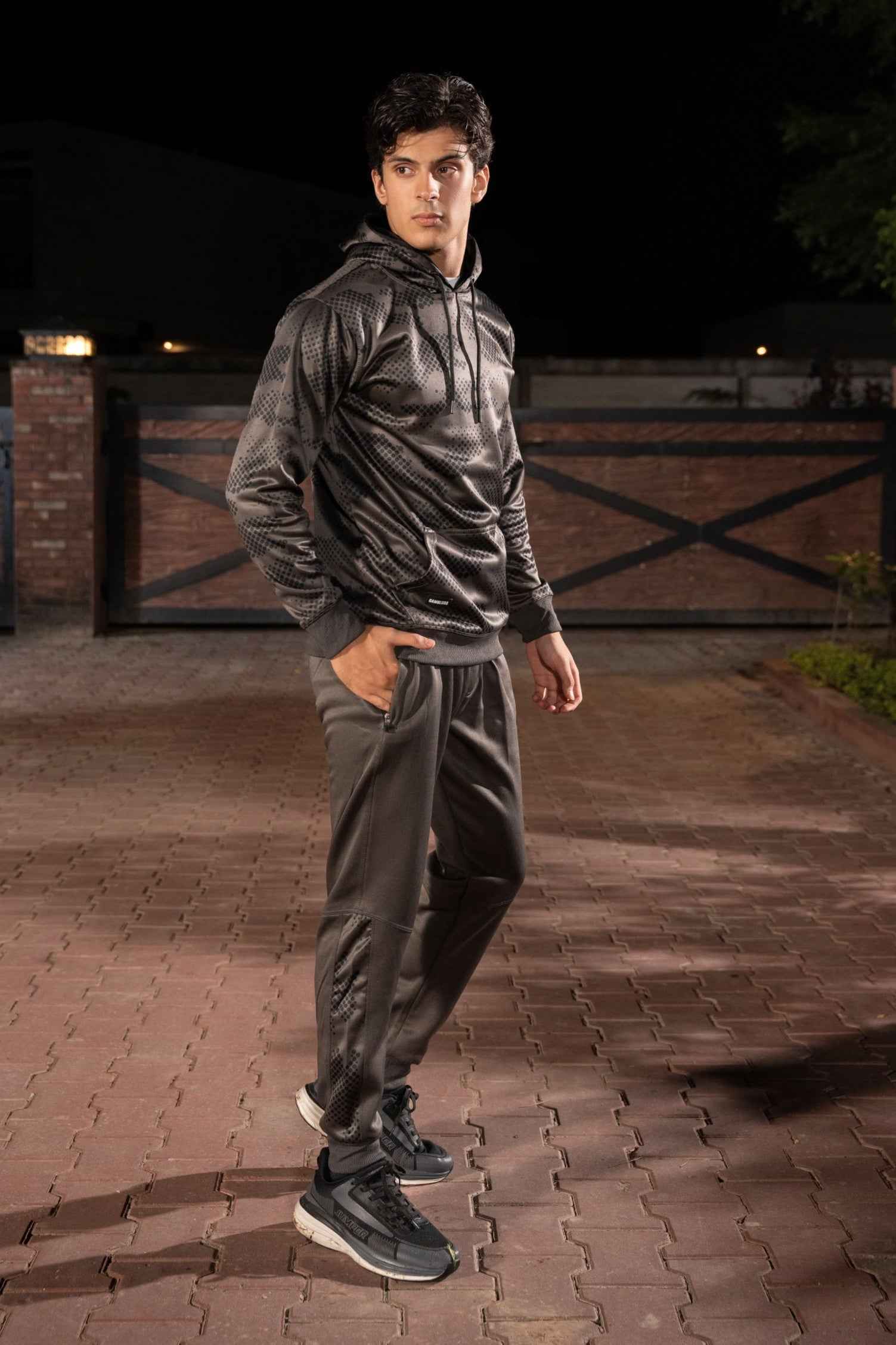 Gam Premium Sublime-Camo Tracksuit- Charcoal