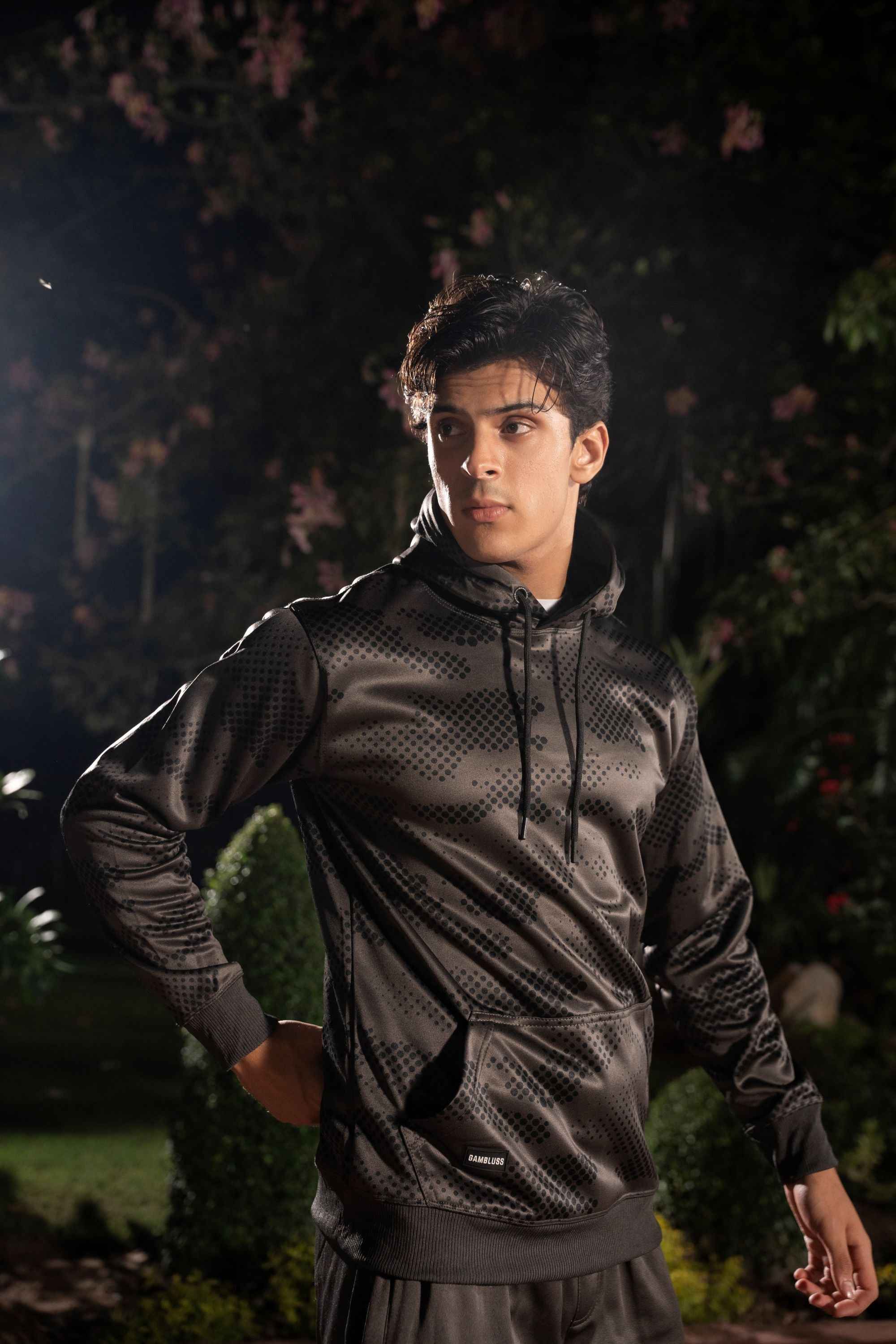 Premium Sublime-Camo Tracksuit- Charcoal