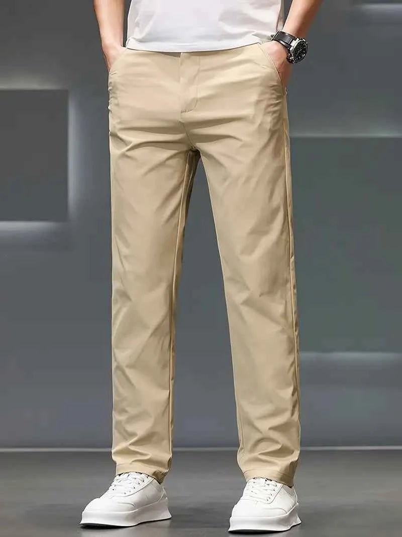 Gambluss Camel Twill Cotton Pant