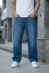 Gambluss Essential Relaxed-Fit Pant- Navy Blue
