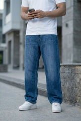 Gambluss Essential Relaxed-Fit Pant- Navy Blue