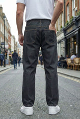 Gambluss Stretchable Belt Relaxed-Fit Pleated Pant-Coal
