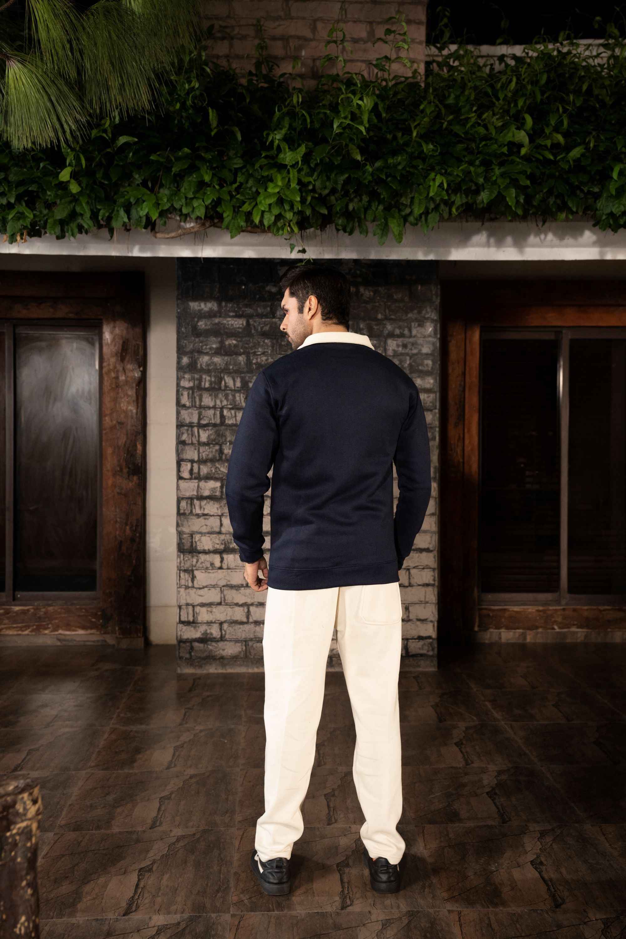 Gam Royal Mist Winter Co-ord Set | Navy