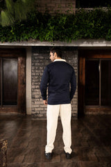 Gam Royal Mist Winter Co-ord Set | Navy