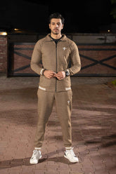 Gam Vintage Essential Winter Tracksuit -Brown