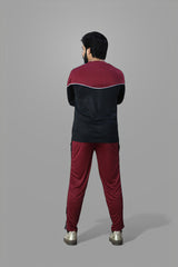 Gambluss Vezel Fall Tracksuit-Maroon