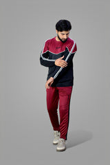 Gambluss Vezel Fall Tracksuit-Maroon