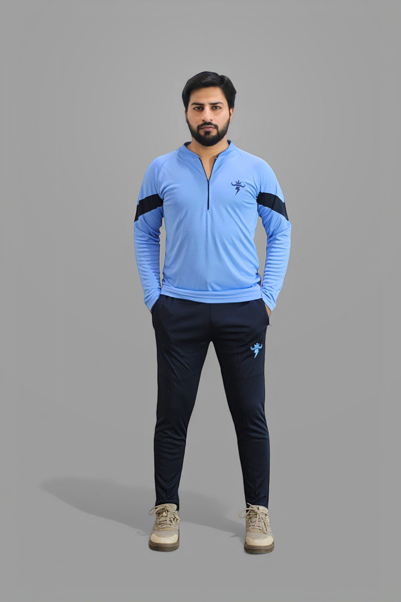 Gambluss Active-edge Athleisure Tracksuit-Royal/Navy