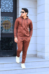 Limited Edition Elegance Winter Tracksuit- Brown