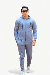 Limited Edition Elegance Winter Tracksuit- Silver