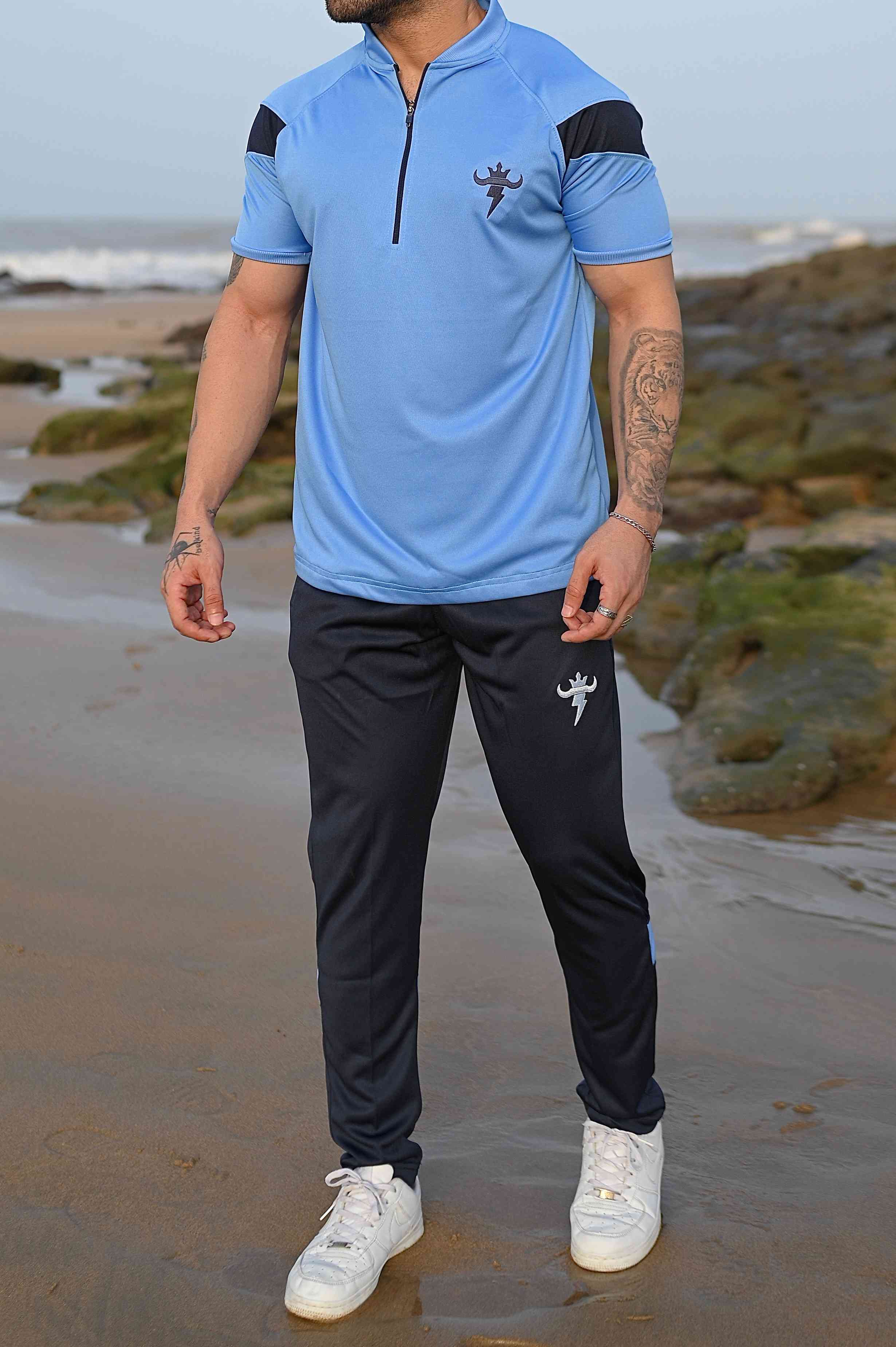 Gambluss Athleisure Dryfit Tracksuit- Royal/Navy