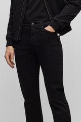 Gambluss Jet Black Denim Pant