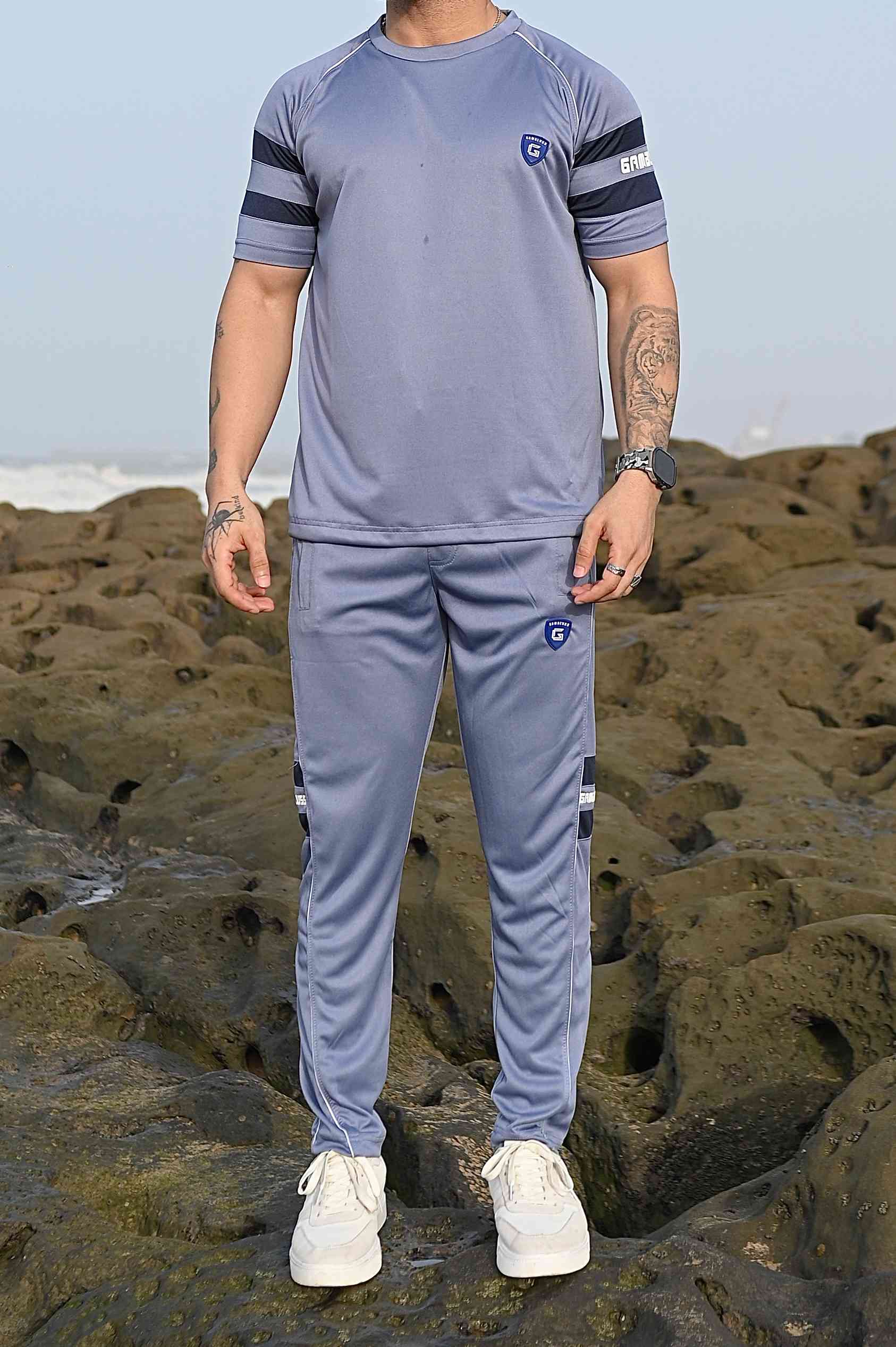 Gambluss Power-flex Quickdry Tracksuit-Space Blue