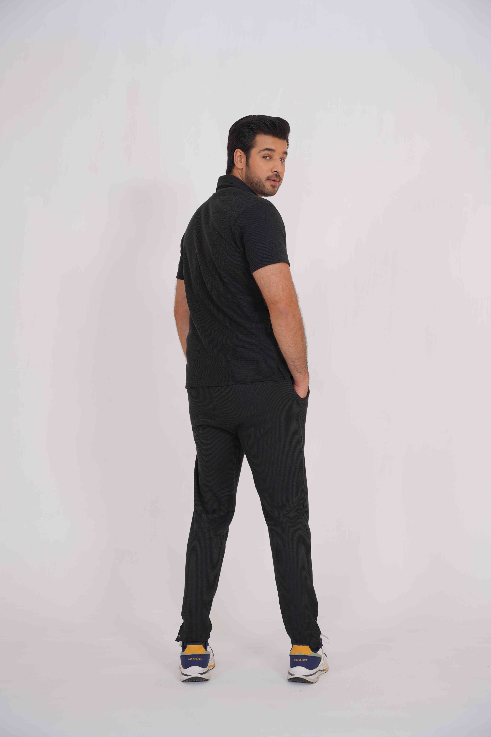 Gambluss Thermal knit-down Summer Tracksuit – Black