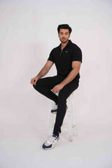Gambluss Thermal knit-down Summer Tracksuit – Black