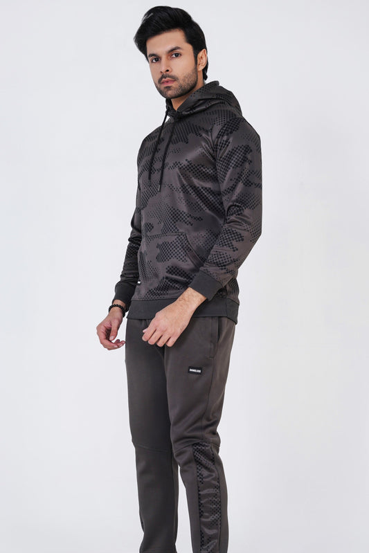 Premium Sublime-Camo Tracksuit- Charcoal