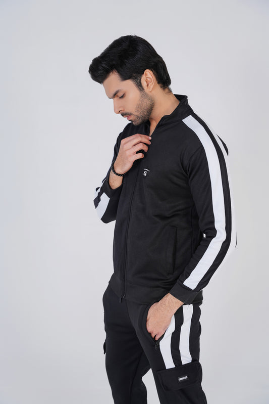 Gambluss Cargo Sports Tracksuit-Black