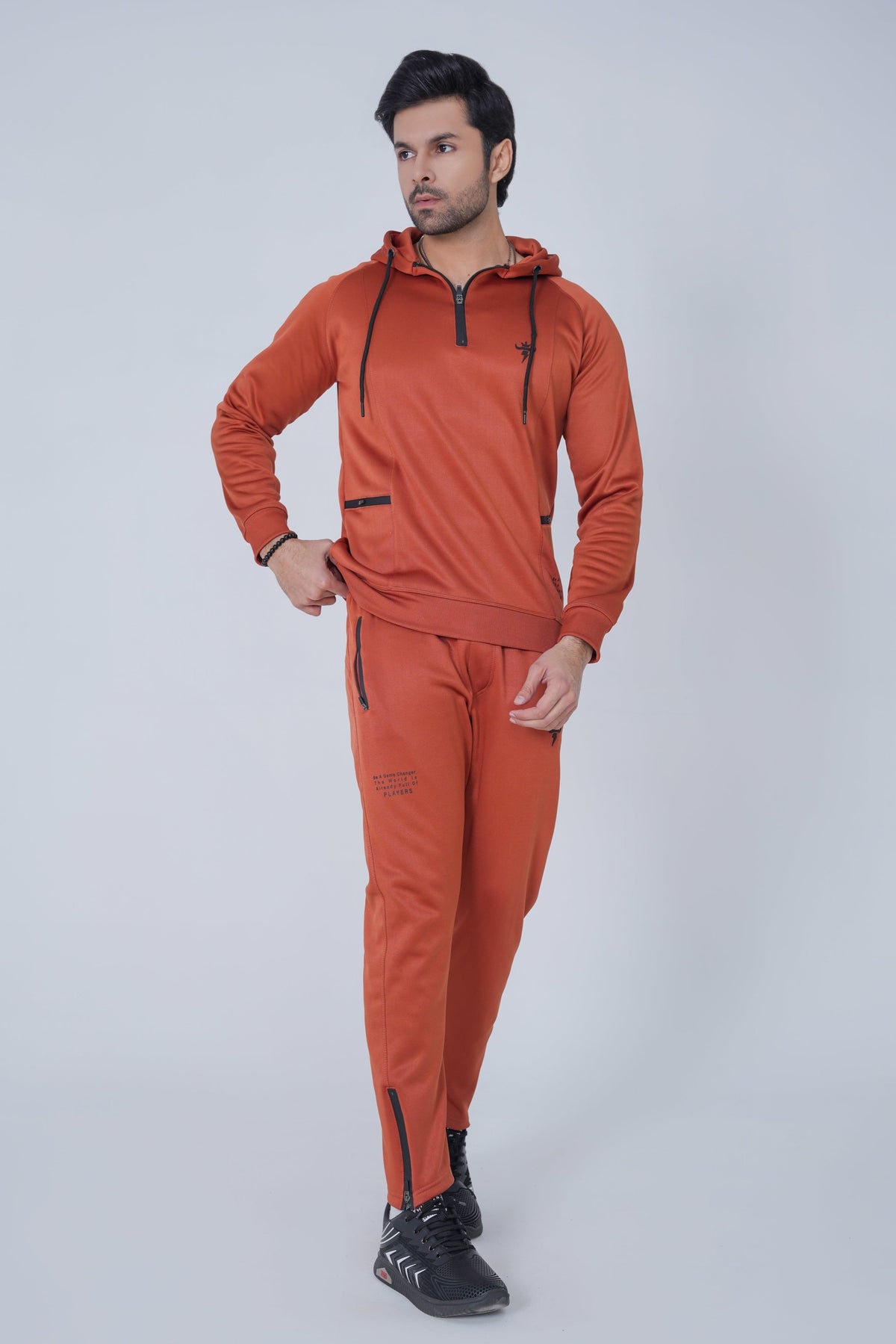 Active pulse Winter  Tracksuit- Brick Red