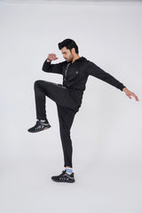 Gambluss Rocco Sports Tracksuit- Black