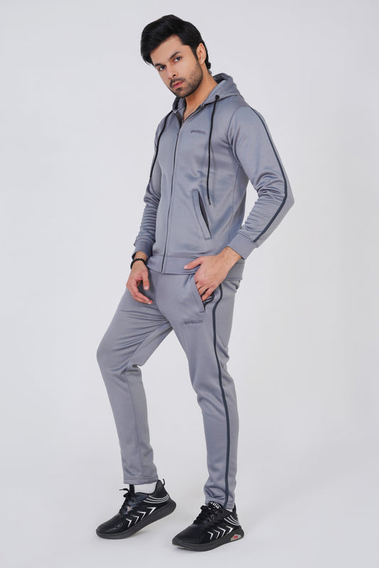 Limited Edition Elegance Winter Tracksuit- Silver