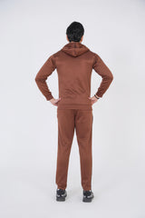 Limited Edition Elegance Winter Tracksuit- Brown