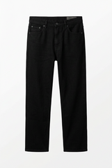 Gambluss Essential Black Straight Fit Stretch Chino Pant | Premium Men's Chinos