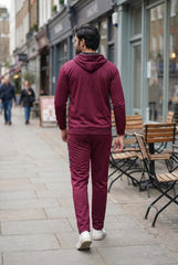 Gambluss Rocco Sports Tracksuit- Burgundy - Gambluss Wardrobe