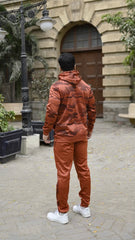 Premium Sublime-Camo Tracksuit- Brick Red