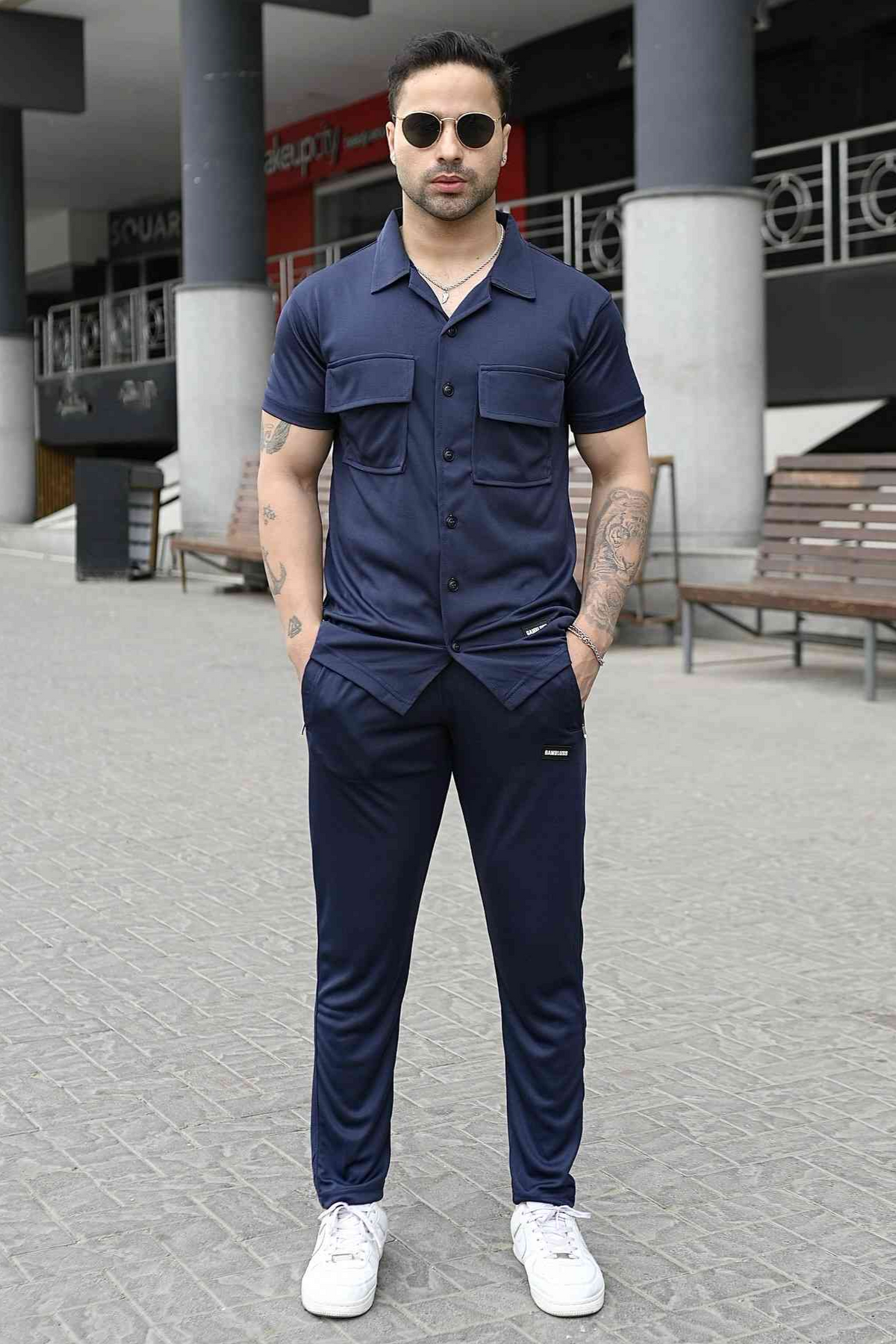 Gambluss Safari Summer tracksuit - Navy