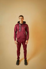 Gambluss Rocco Sports Tracksuit- Burgundy